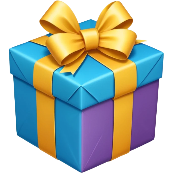 подарок с бантом emoji
