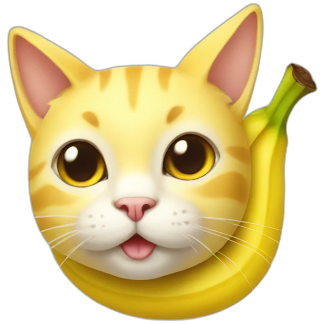 Banana cat emoji