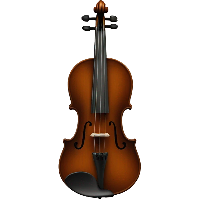 vintage patel brown violin emoji