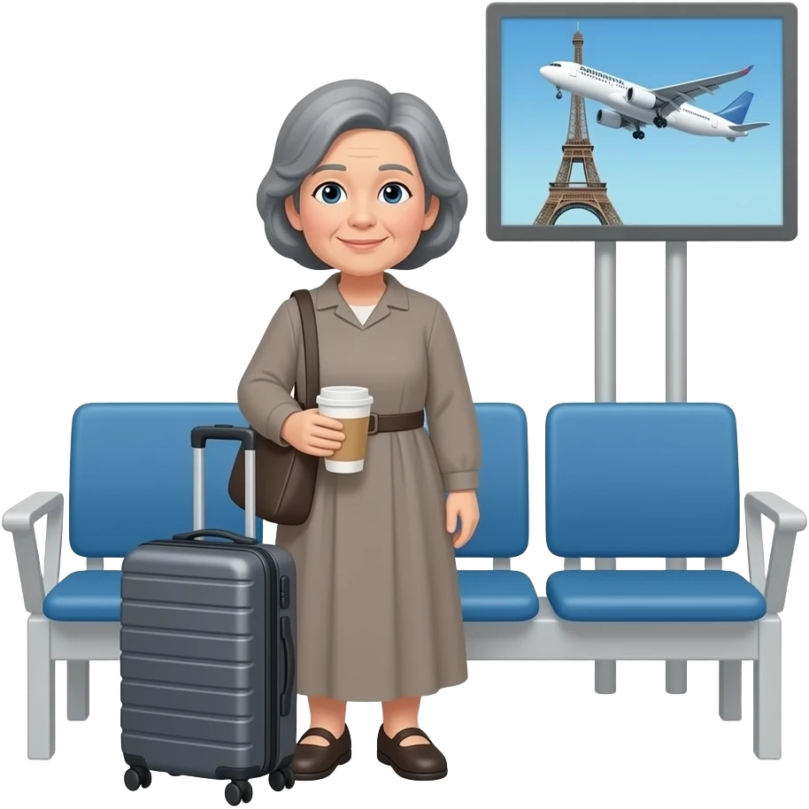 Poor tow mater he has to go in the haneda airport to fly Paris emoji