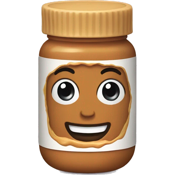 Peanut butter emoji