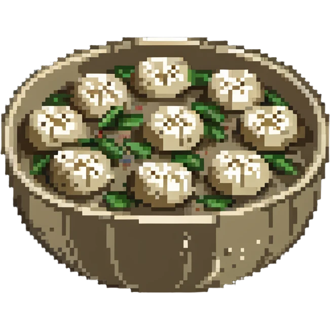 dumplings in bowl emoji