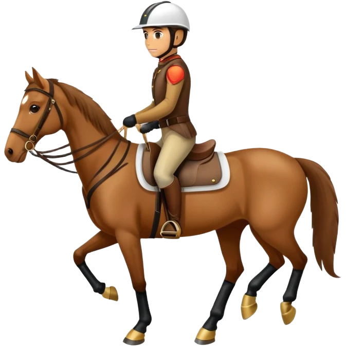 horse rider emoji