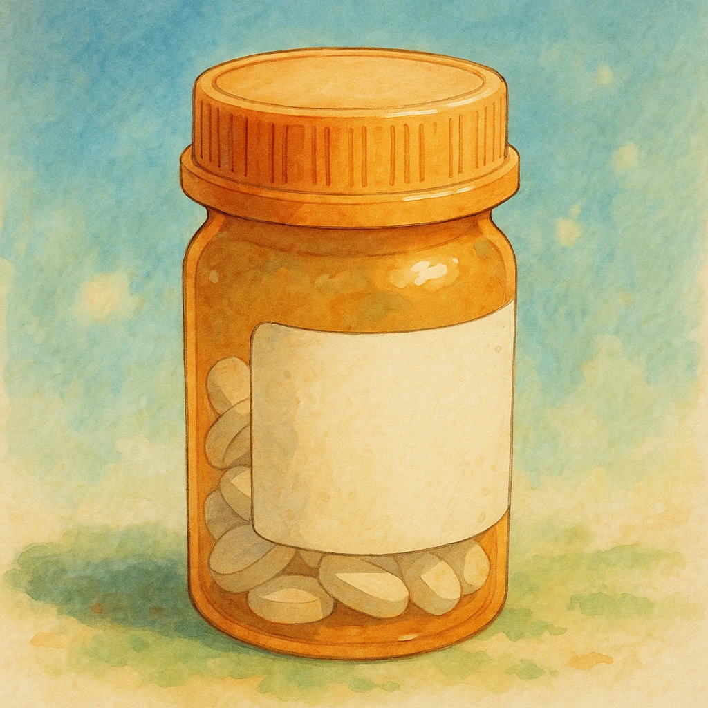 a pill bottle emoji
