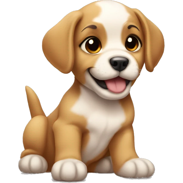 Cutest puppy ever  emoji