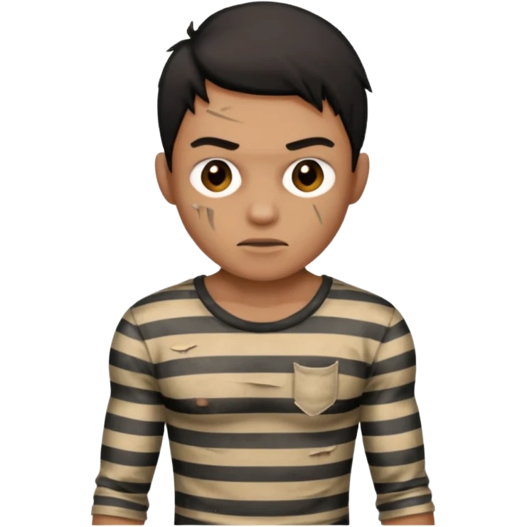 thief stripped shirt emoji