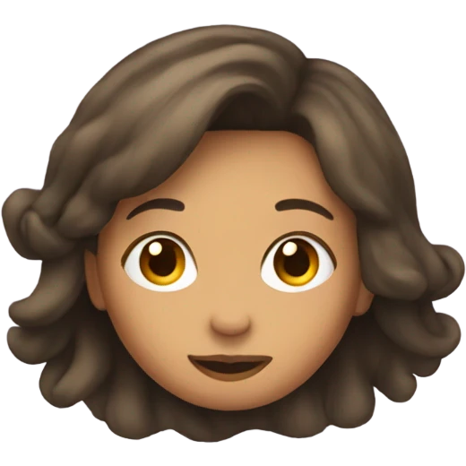 girl floating emoji