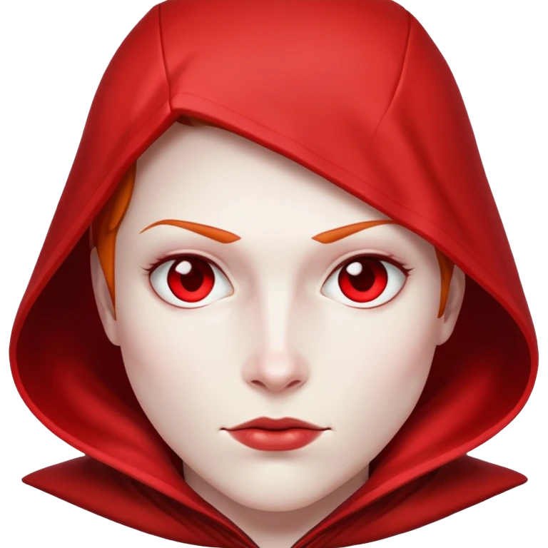 Red hood emoji
