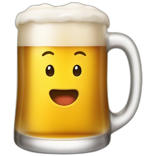 dieu qui boit une biere emoji