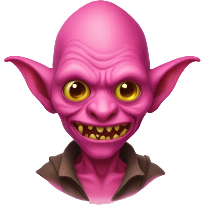pink goblin  emoji