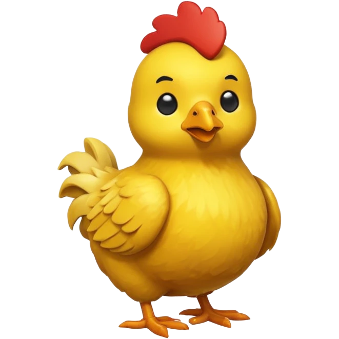 minecraft chicken emoji