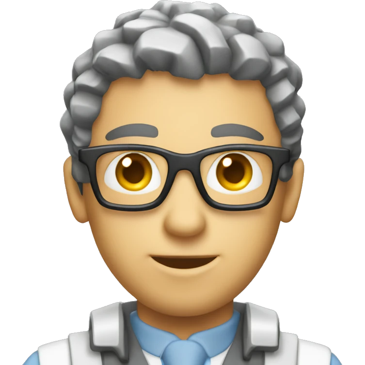 a mechanical engineer expert in computer science emoji