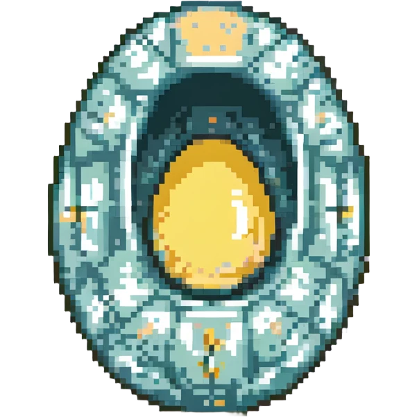 MRI egg embryo digital fetal small shape contained in otherworldly egg emoji