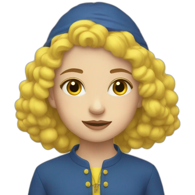 Sigrid yellow blue emoji