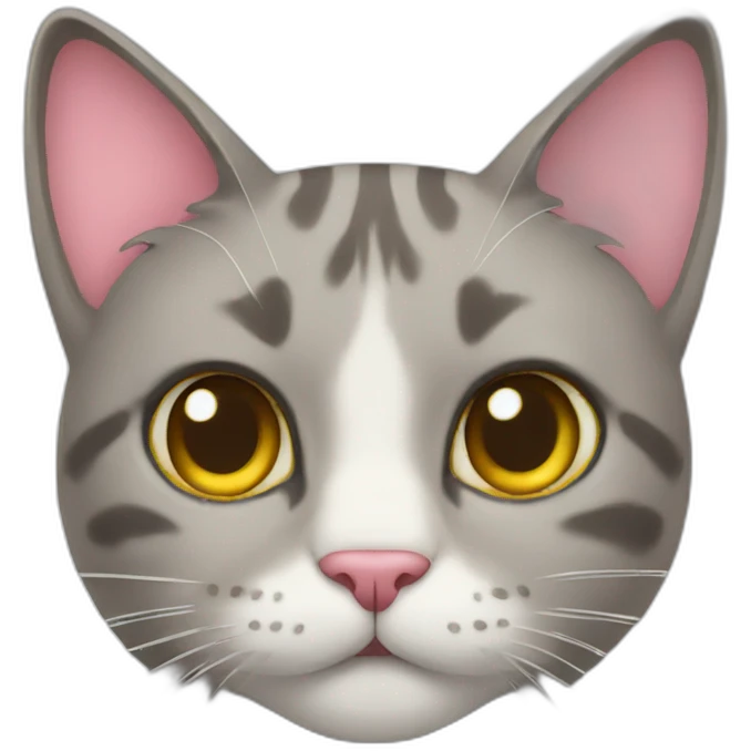 cat with confetti emoji