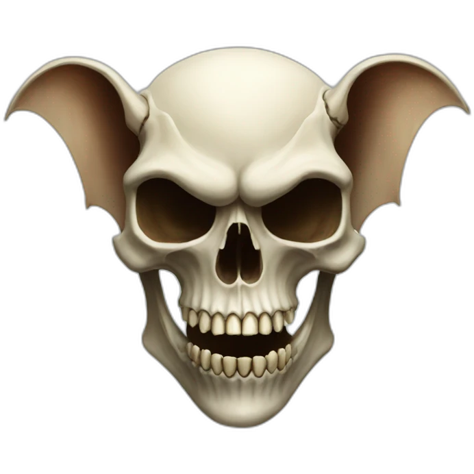 bat skull emoji