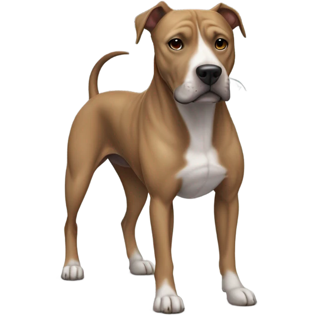 Pitbull greyhound mix emoji