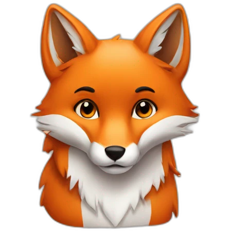 Fox love emoji