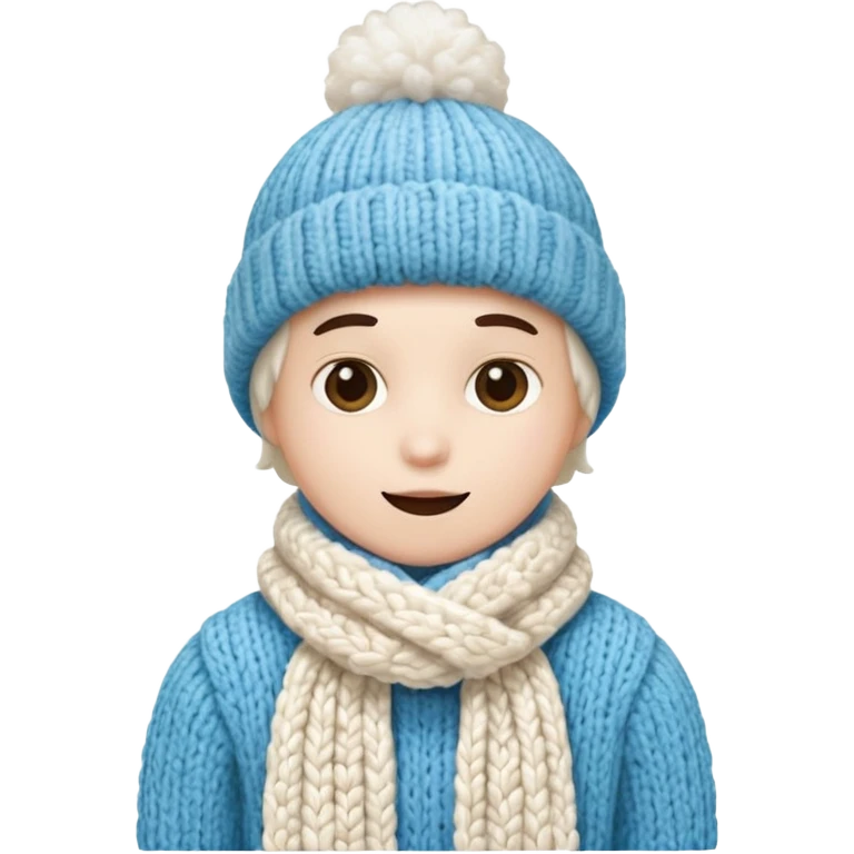 marshmallow guy with accessories emoji