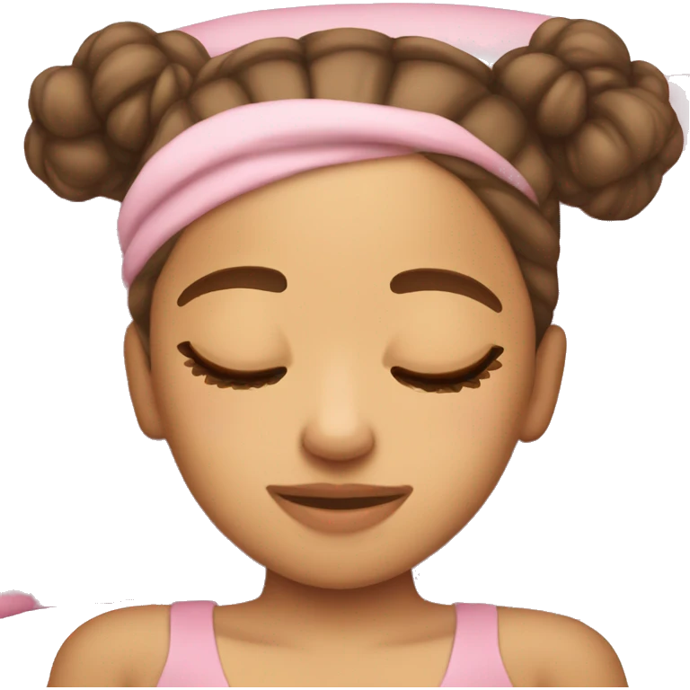 Ariana Grande sleeping emoji