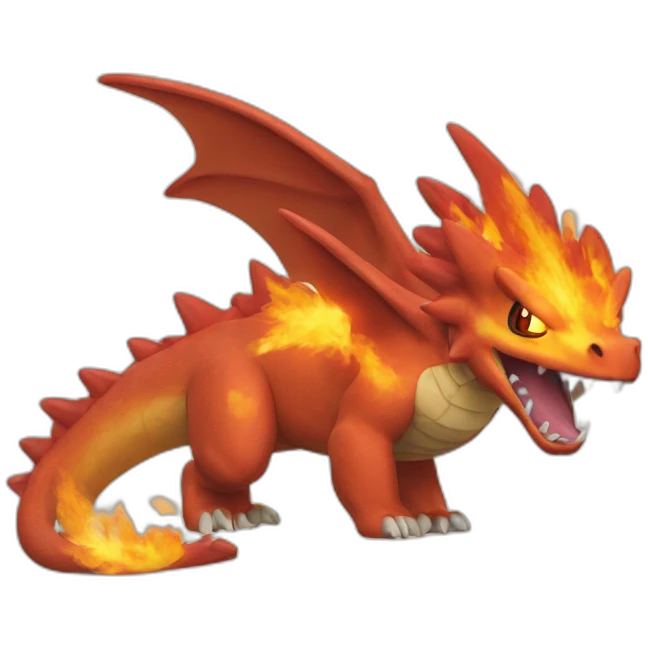 Dracaufeu pokémons emoji