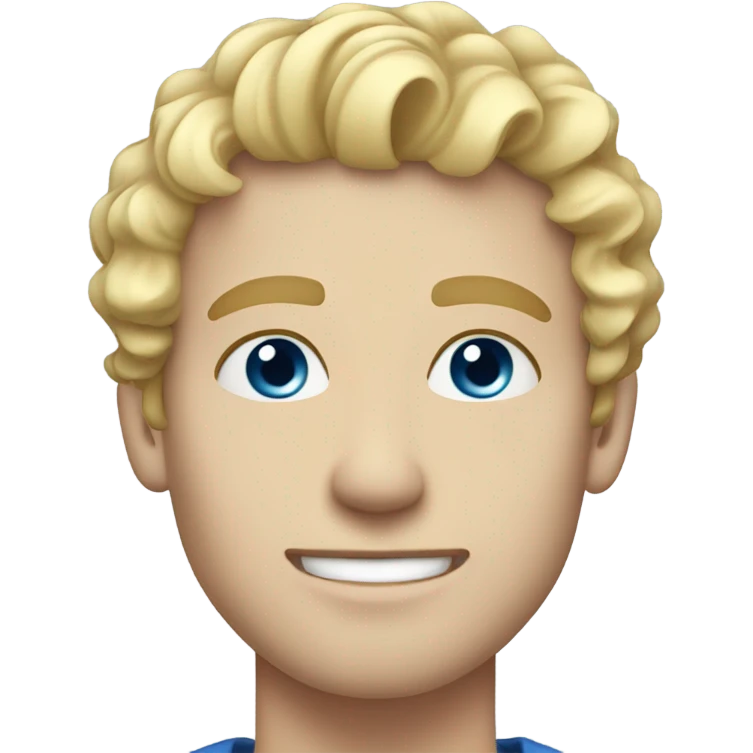 light curl blonde 30yo man blue eyed pale skin emoji
