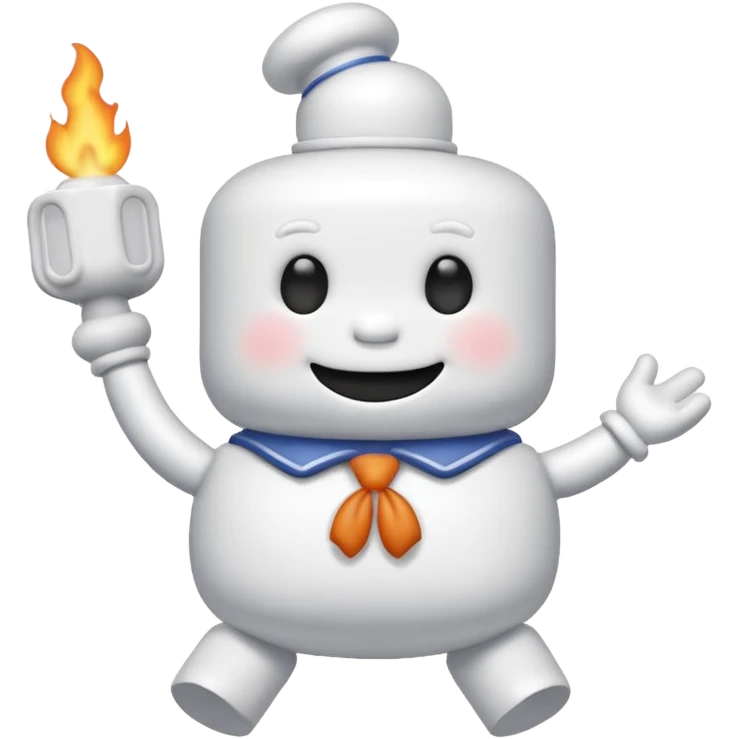 Stay puff marshmallow man emoji