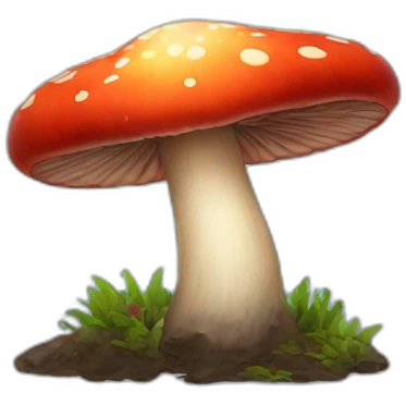 fire mushroom emoji