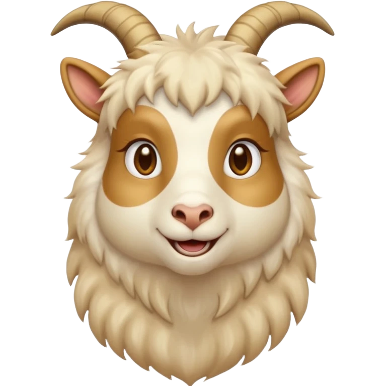 golden goat, like the original goat emoji emoji