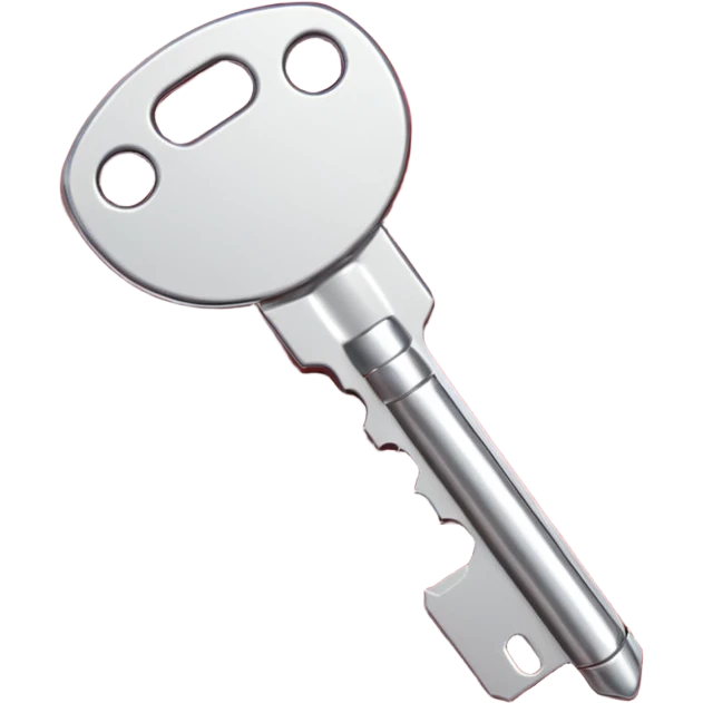 red Ferrari key with a red background emoji