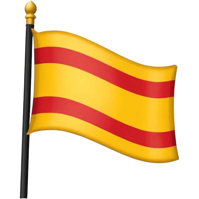 Drapeau flamand emoji