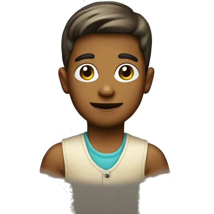 retro clothe boy emoji