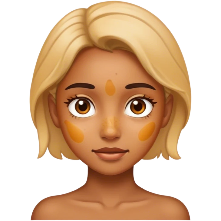 hyperpigmentation girl emoji
