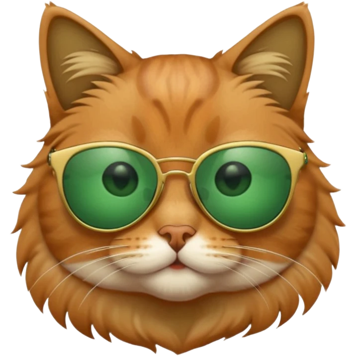 Cat wearing sunglasses emoji