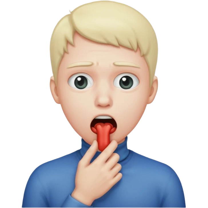 choking itself emoji