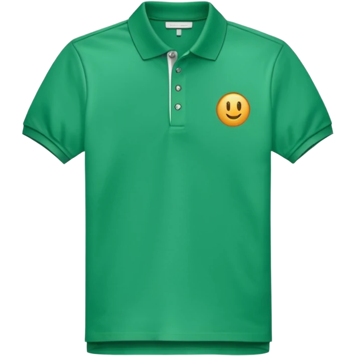 green polo tshirt emoji
