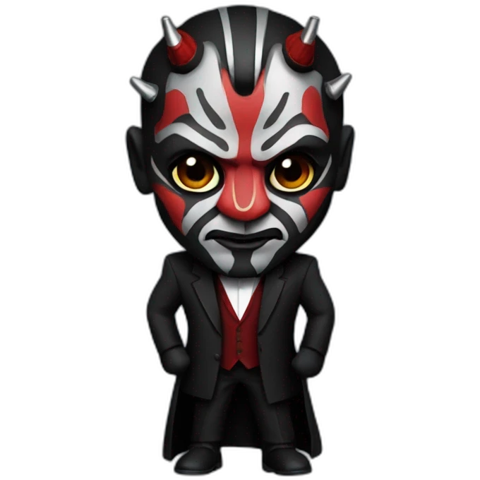 darth maul in a suit emoji