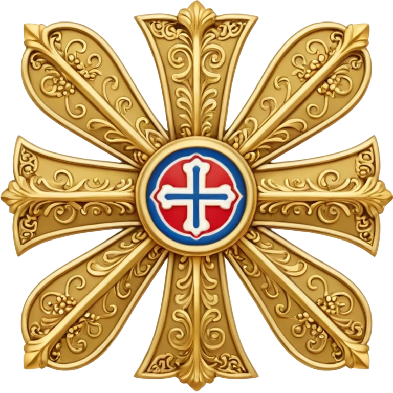 Serbian ortodox cross emoji