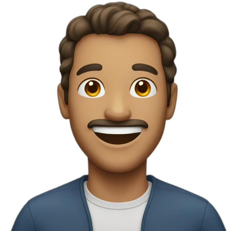 happy man emoji