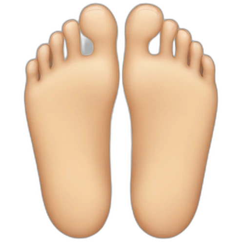 feet emoji