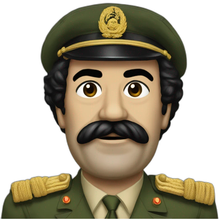 Saddam Hussein emoji