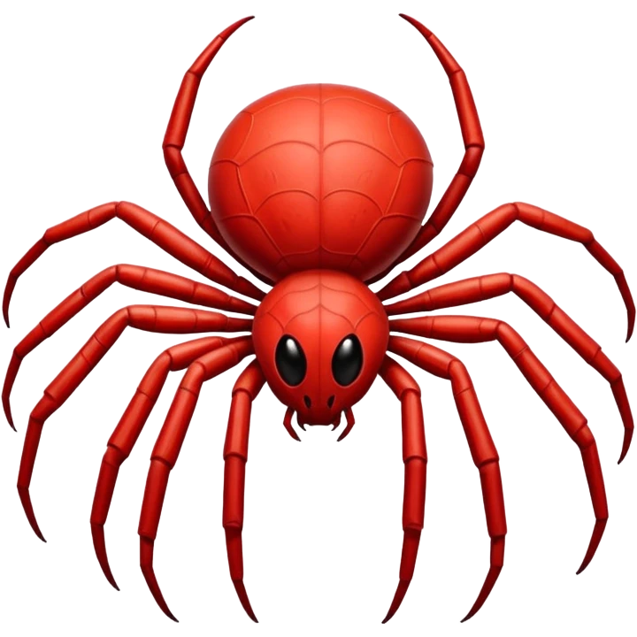 Bio-meat in the form of a spider emoji