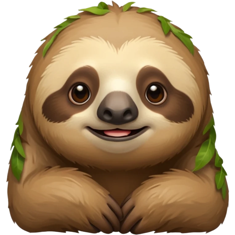 sad sloth smiley emoji
