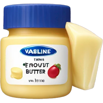 lip butter Vaseline bottle emoji