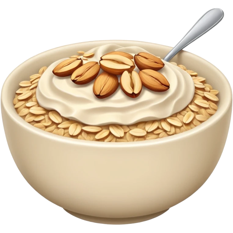 create a bowl with oat emoji ios style emoji