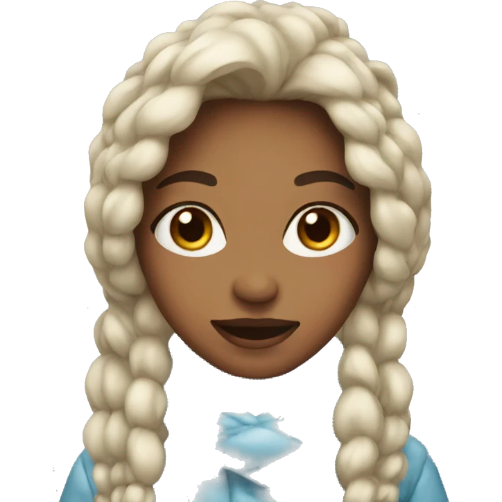 Girl winter emoji
