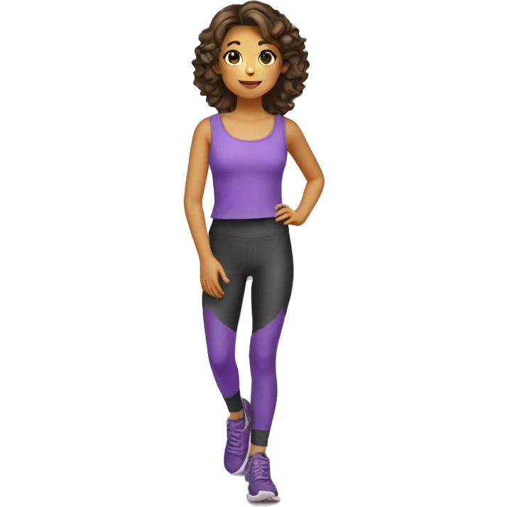 Legging de fille emoji