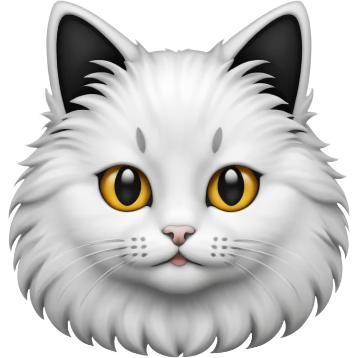 Purrfect Monochrome emoji