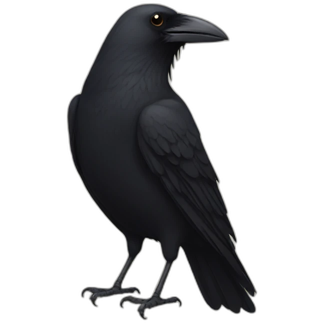crow emoji
