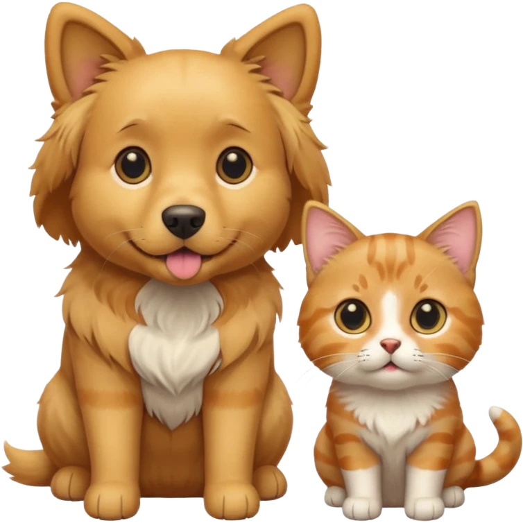 سگ در گربه emoji